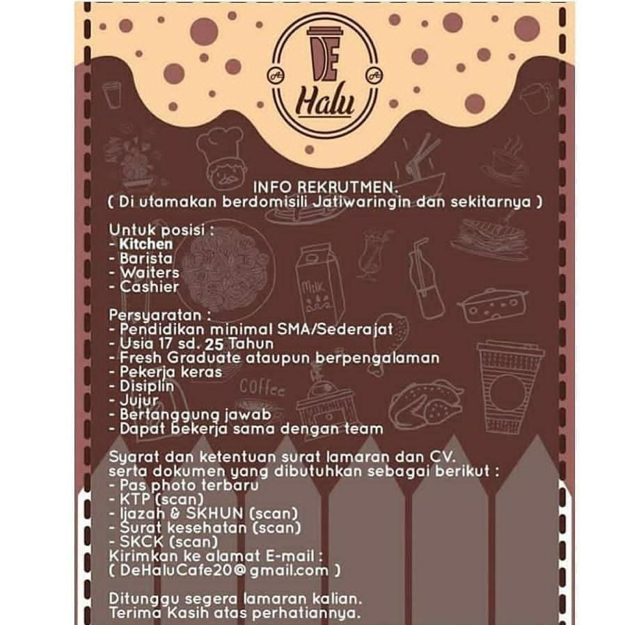 Lowongan Kerja Barista Jakarta Lokercumacuma Lowongan Kerja Barista Jakarta Lokercumacuma