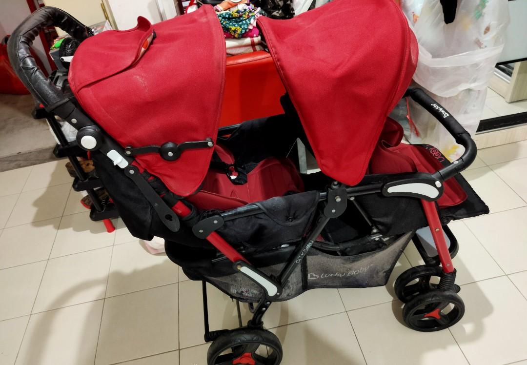 twin stroller baby city
