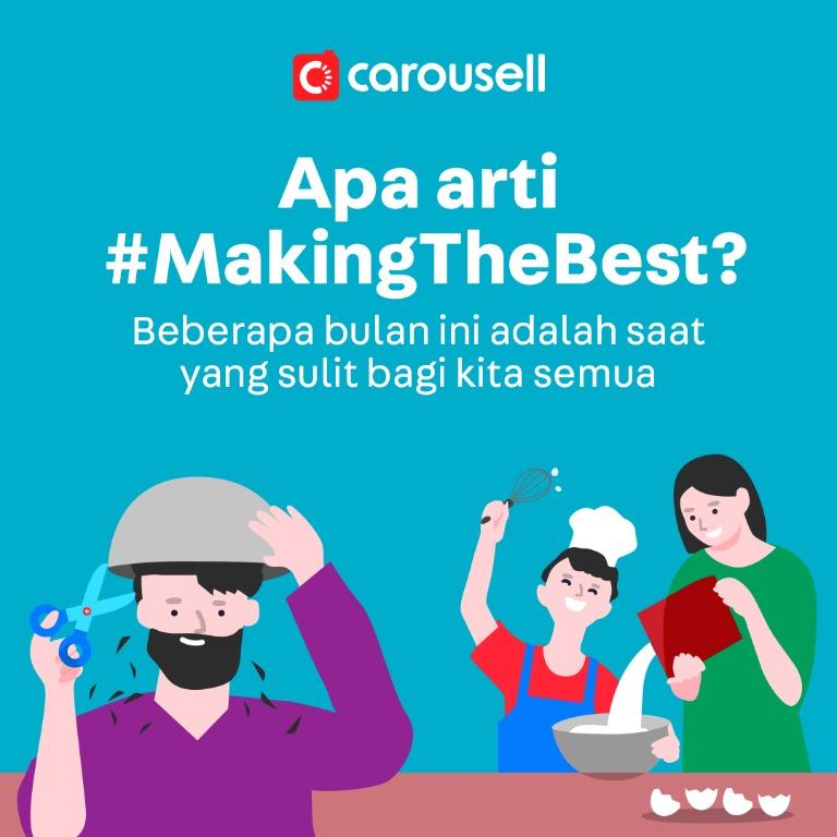 Makingthebest Untuk Segalanya Fesyen Wanita Pakaian Wanita Lainnya Di Carousell Alternative carousell apk we provide on this page is original, direct fetch from google store. makingthebest untuk segalanya fesyen
