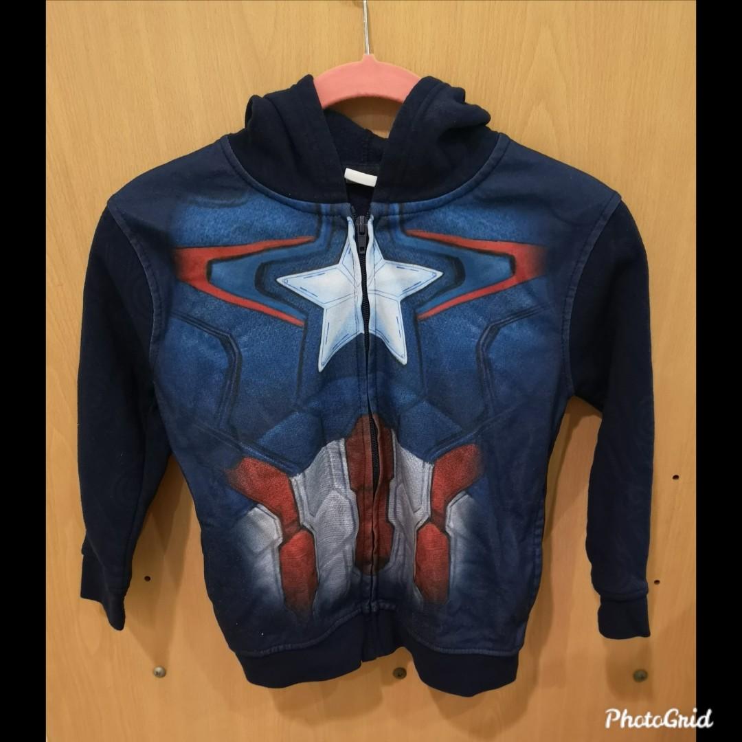 Marvel Avengers Jacket Babies Kids Boys Apparel 4 To 7 Years On Carousell