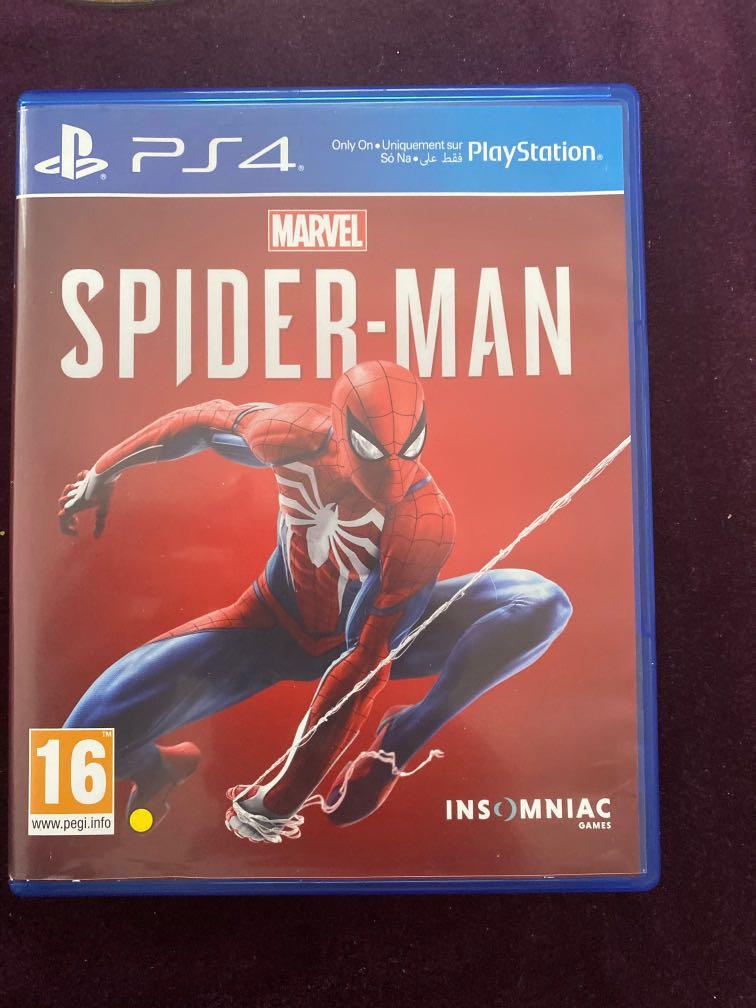 Marvel Spider Man Ps4 Game Toys Games Video Gaming Video Games On Carousell