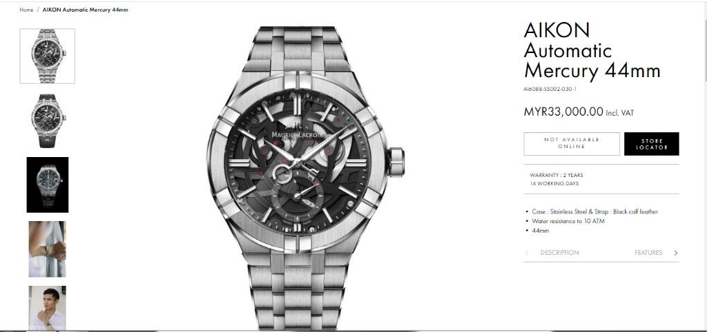 Aikon automatic new arrivals mercury 44mm
