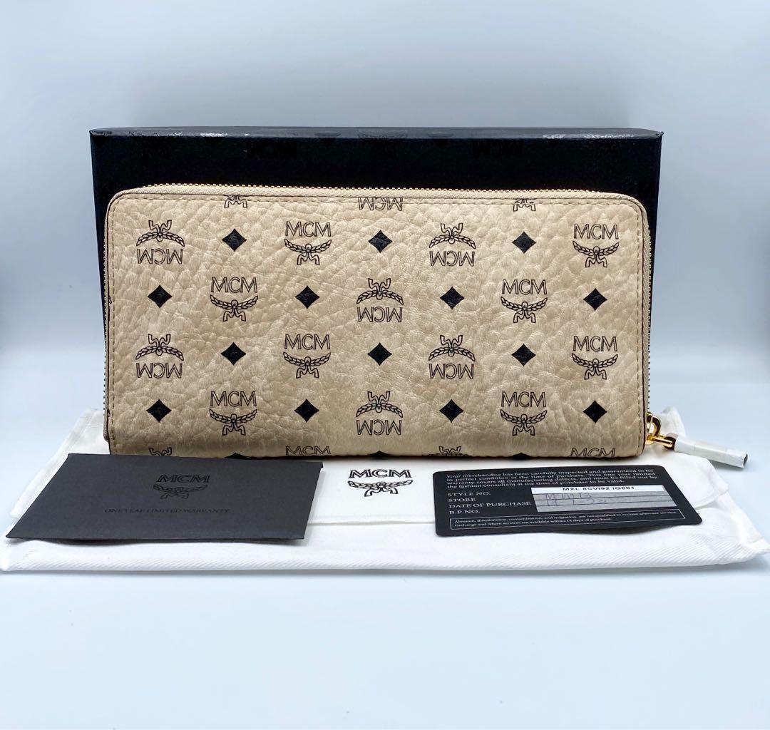 mcm large wallet