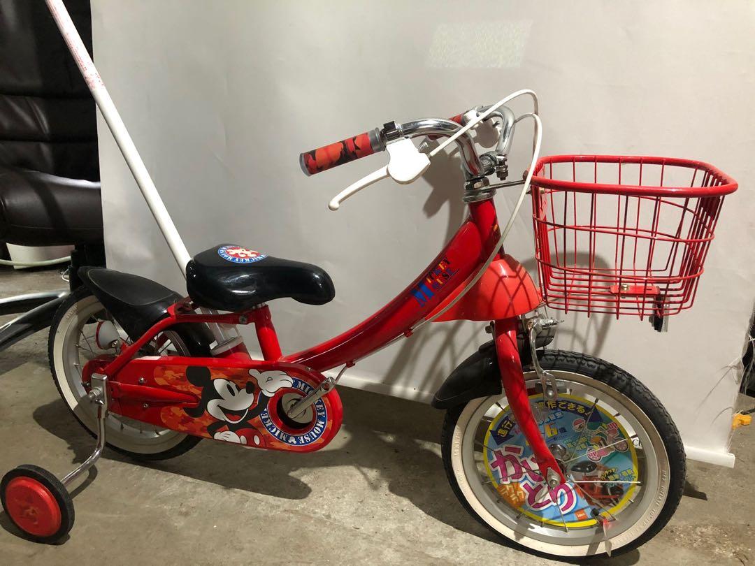Mickey mouse bike for 3 year old shop