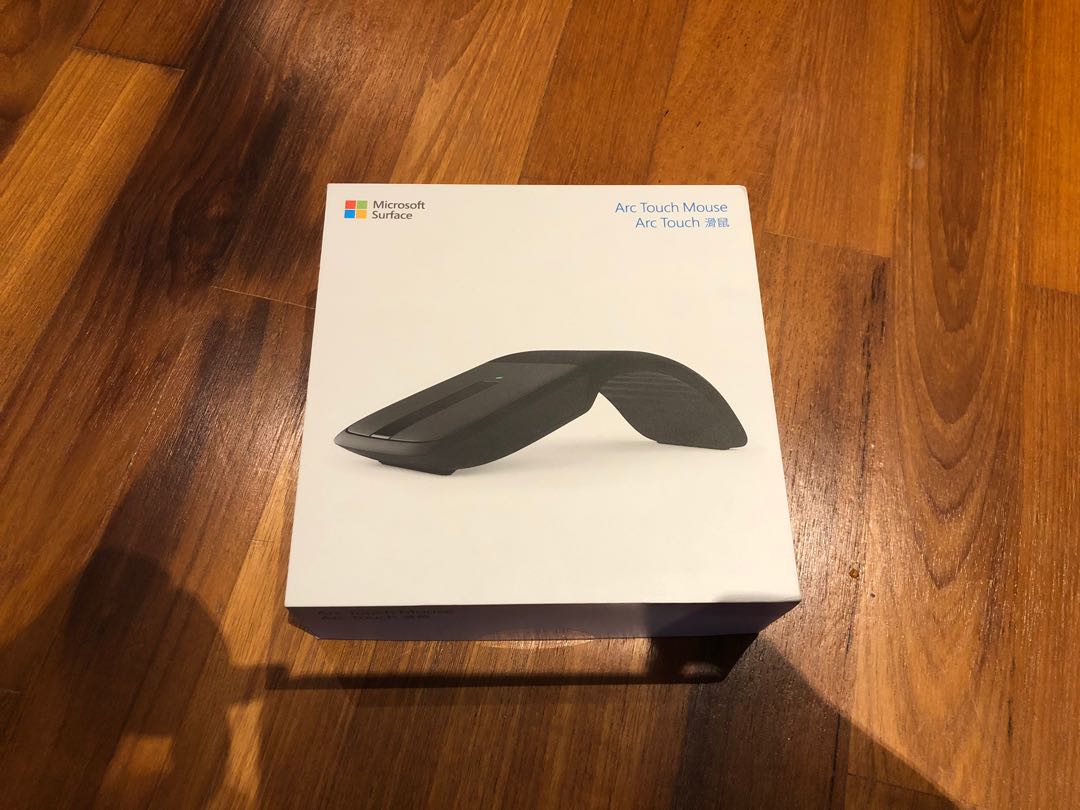 Microsoft Surface Arc Black Touch Mouse, Computers & Tech, Parts ...