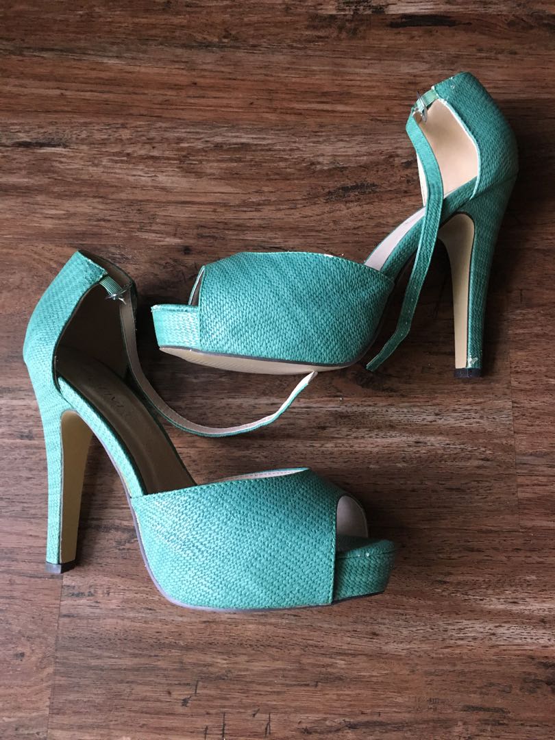 mint high heels
