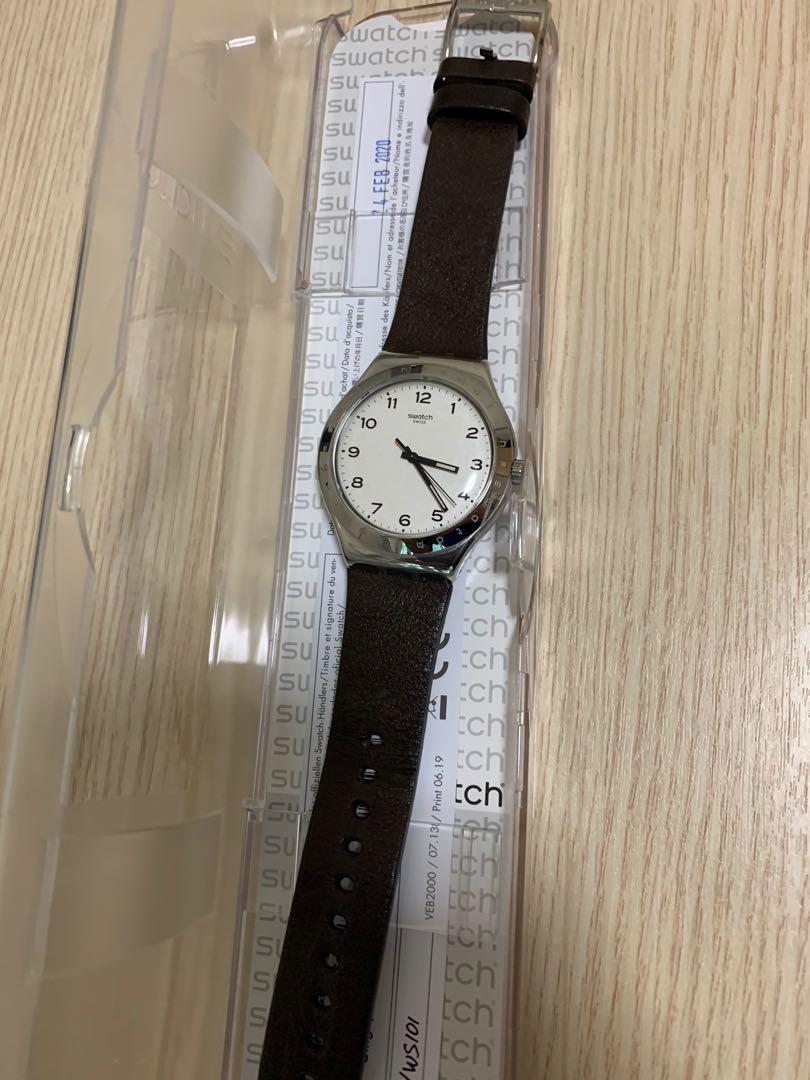 Minty Swatch YWS101 irony