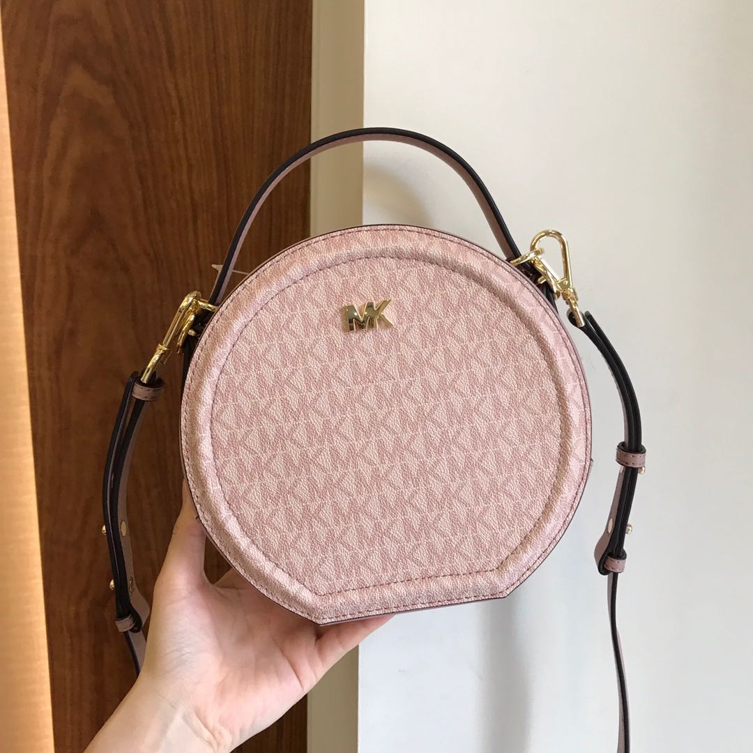 mk round sling bag