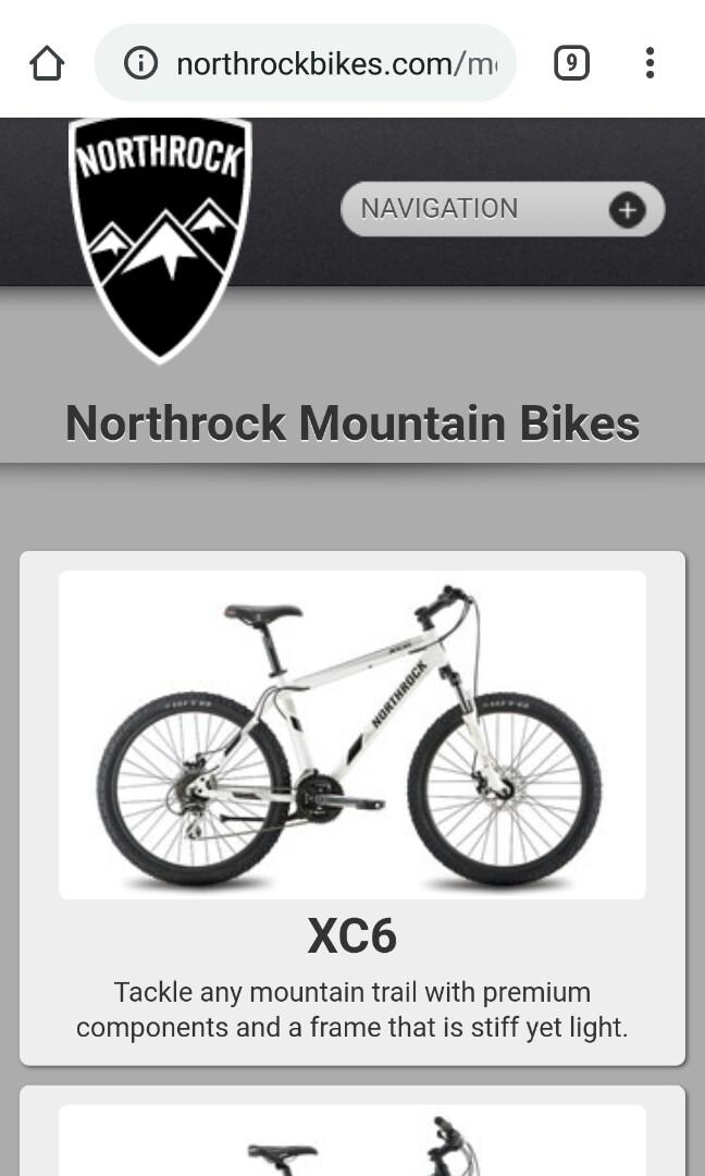 northrock bikes xc6