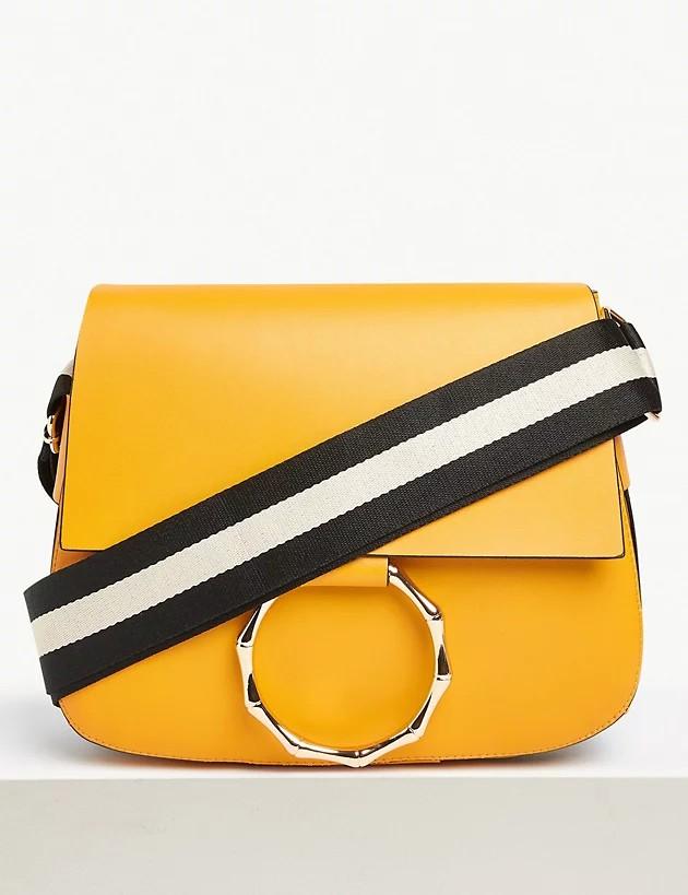 m&s yellow bag