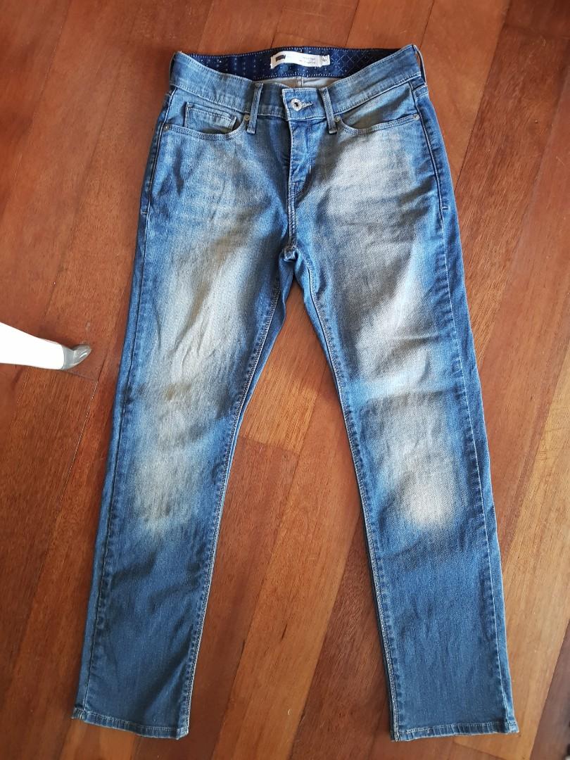 levi's 525 perfect waist straight leg jeans
