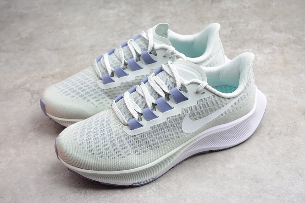 Nike Air Zoom Pegasus 37 white running shoes women shoes Euro 36