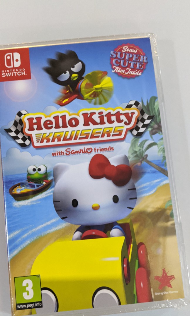 Nintendo Switch Hello Kitty Kruiser, Video Gaming, Video Games
