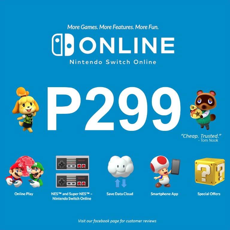 special offers nintendo switch online