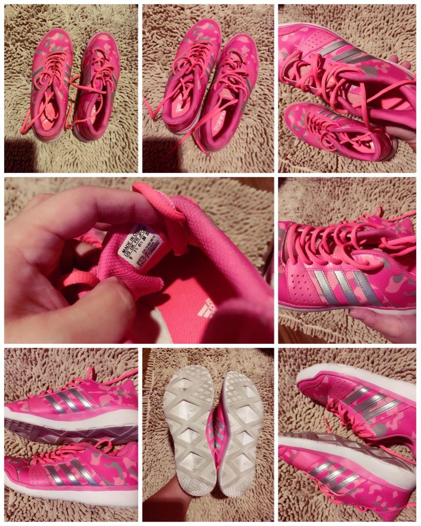 pink camo adidas shoes