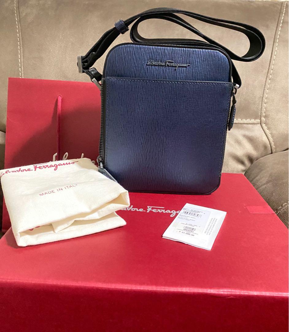 salvatore ferragamo mens bag