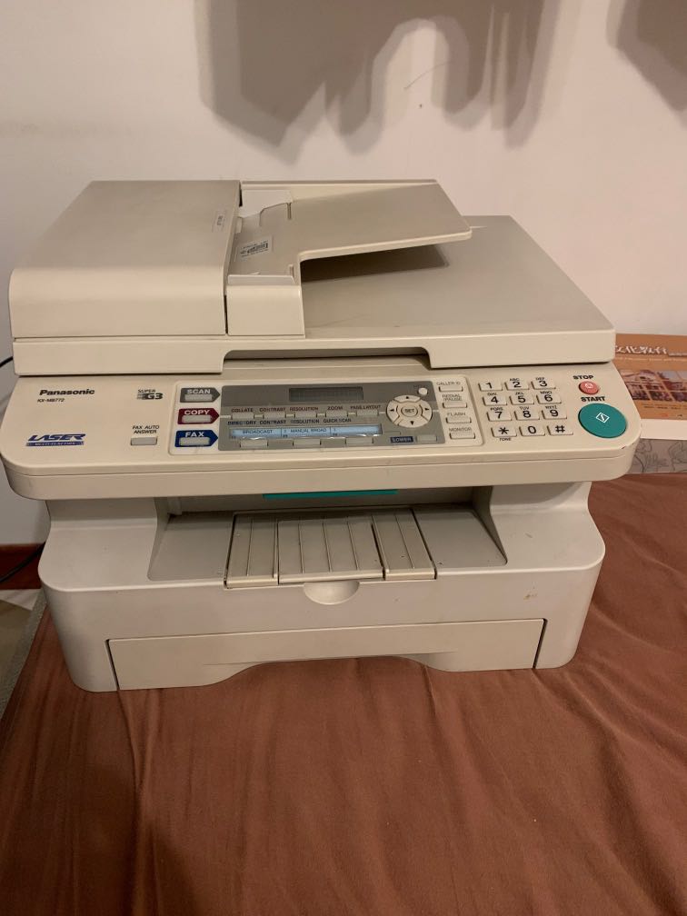 Panasonic KX-MB772 laser multi-function printer, Computers & Tech ...