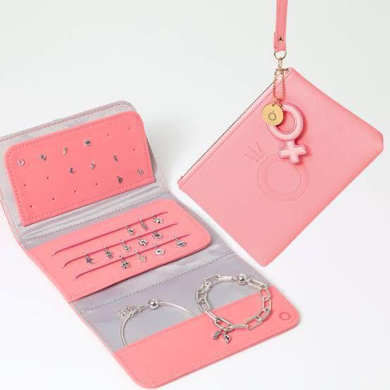 Pandora x me jewelry pouch