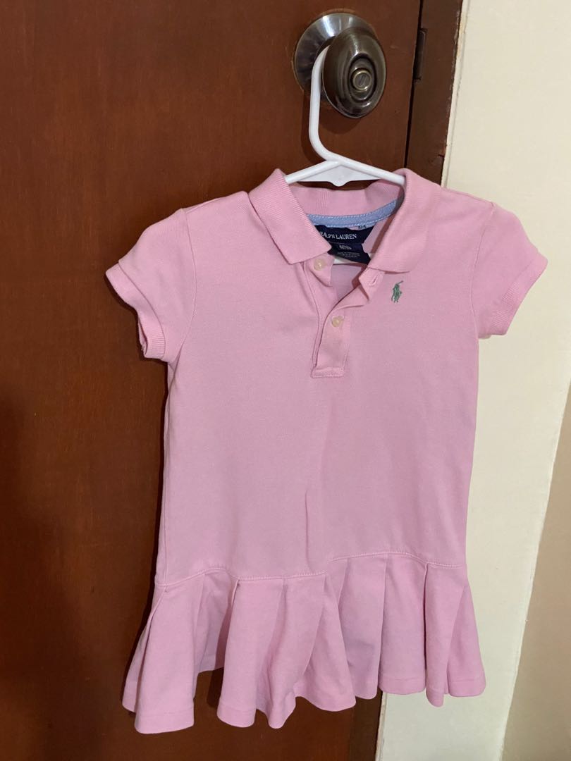 polo dress pink