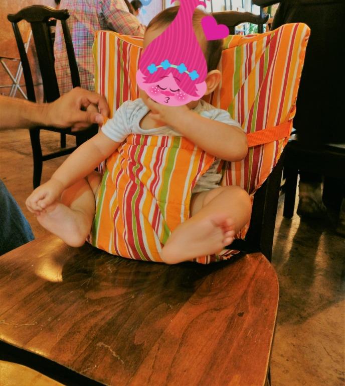 cloth baby seat for chair