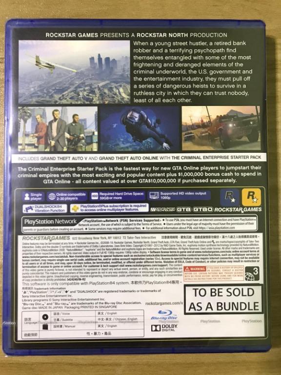 Ps4 Gta V Premium Edition Game Offer Sealed Toys Games Video Gaming Video Games On Carousell
