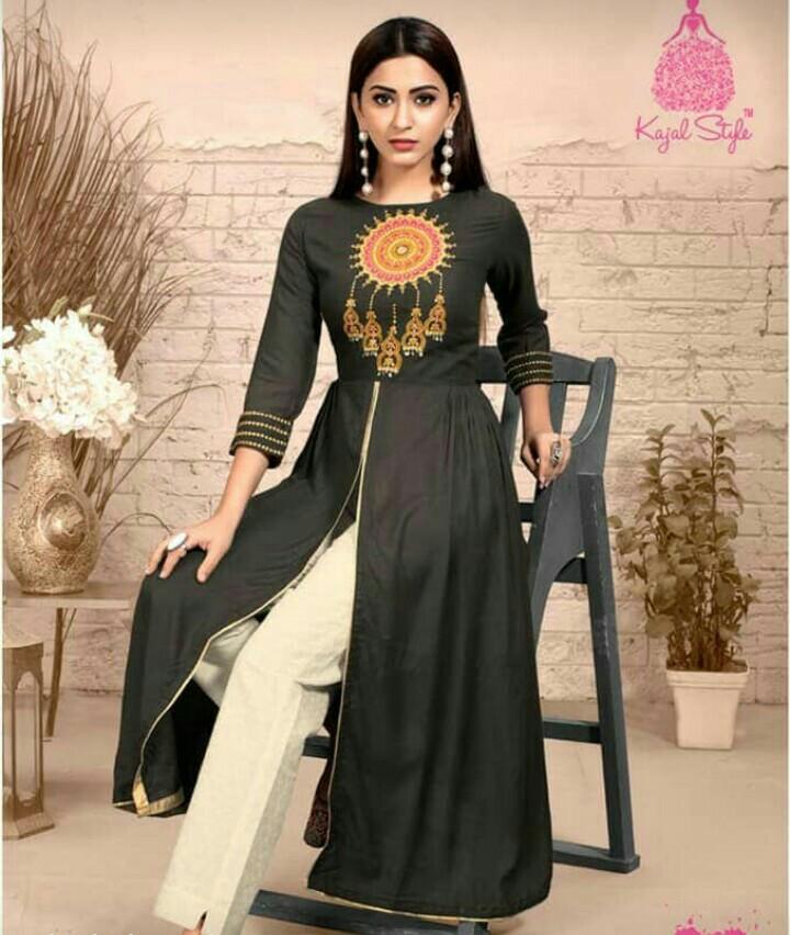 Punjabi suit plazo skirt