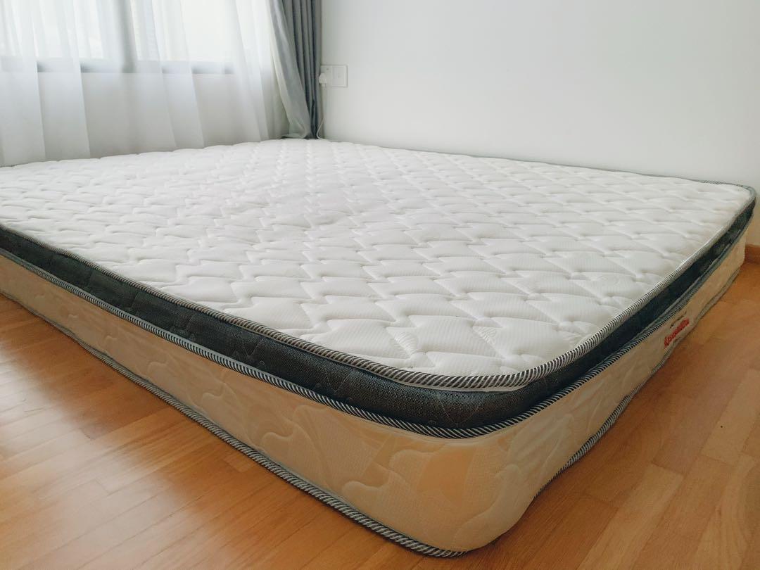 Queen Size Mattresses X2 Furniture Beds Mattresses On Carousell