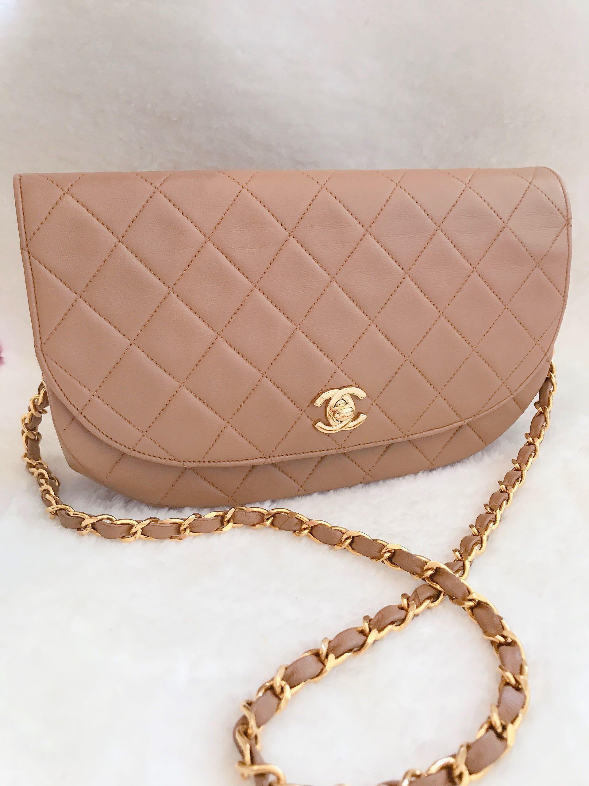 *RARE Vintage Authentic Chanel Lambskin Bag from Japan- $2350, Luxury, Bags & Wallets, Handbags ...