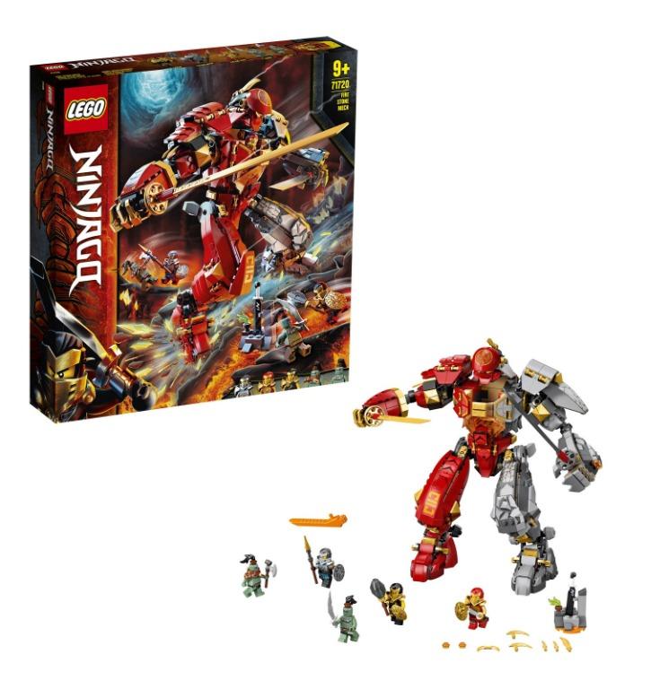 Ready Stock LEGO 71720 Ninjago Fire Stone Mech Hobbies Toys Toys Games on Carousell