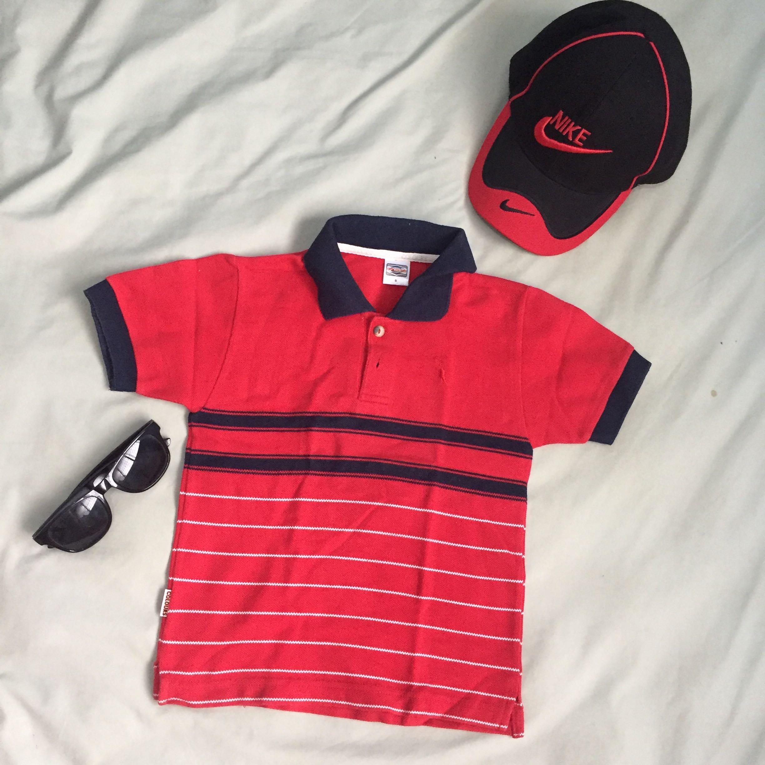 red polo shirt baby boy