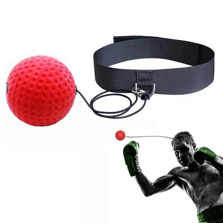 Boxing Reflex Ball Set With Headband For Sports Training Boxing Equipment  Speed Punching Ball Equipment Agility Training For Reaction Speed Hand Eye