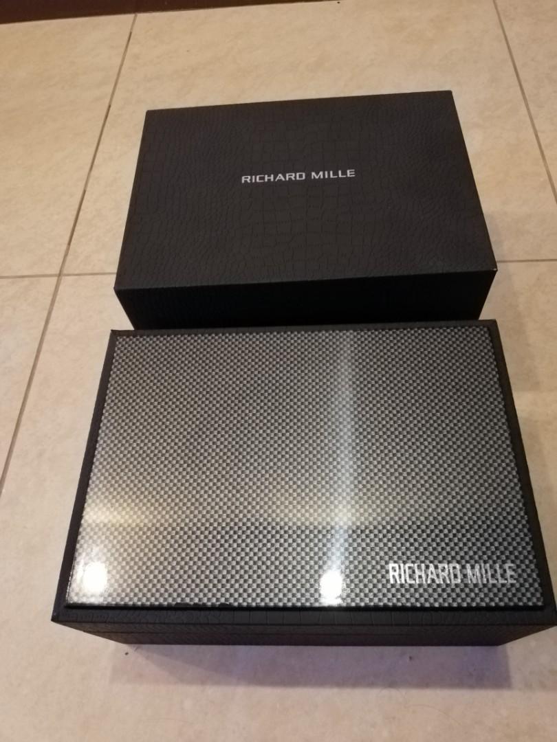Richard Mille watch Box, Men's Fashion, Watches & Accessories 