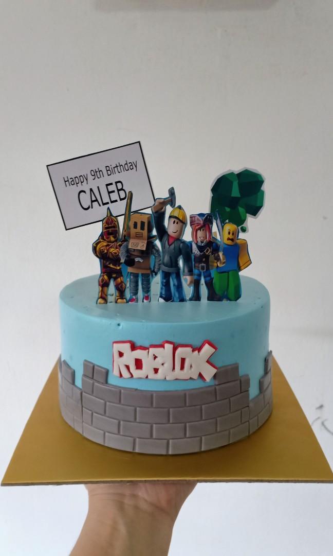 Roblox Cake Food Drinks Baked Goods On Carousell - cake roblox