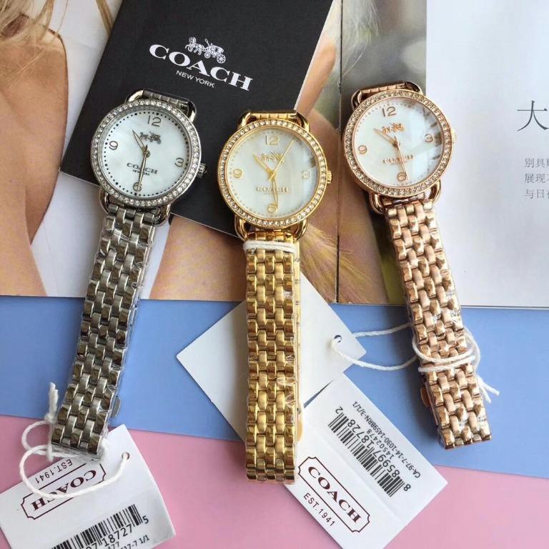 Coach smart watch women's cheap