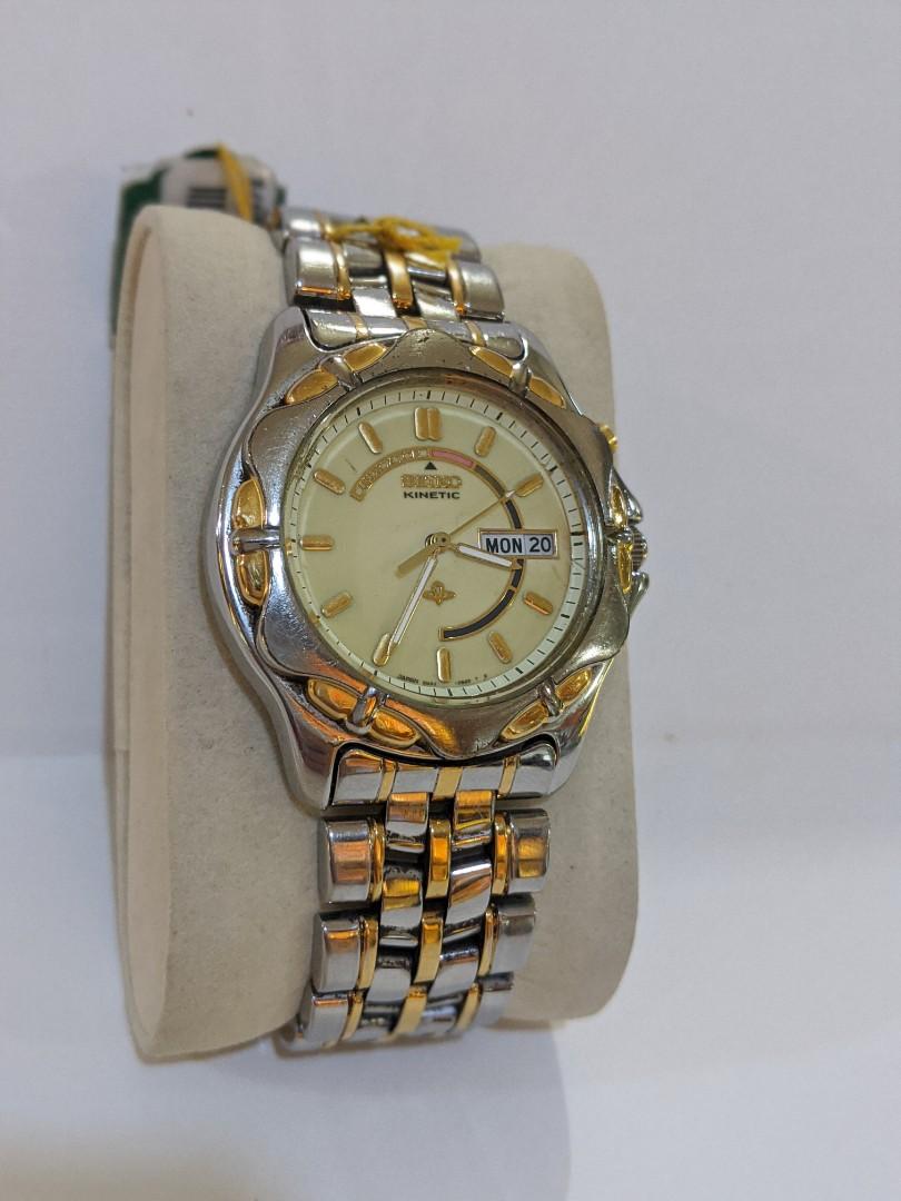 SEIKO KINETIC 5M43 0B20 Men s Fashion Watches Accessories