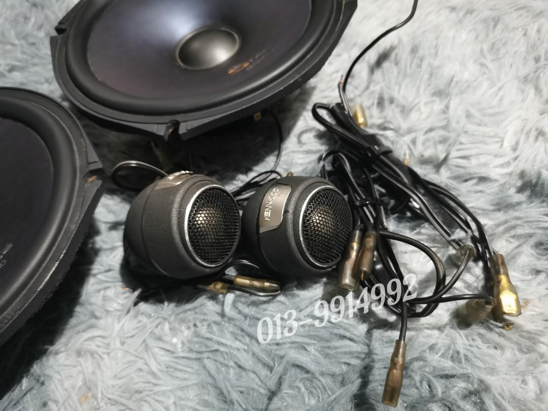 Set speaker kenwood stage, Auto Accessories on Carousell