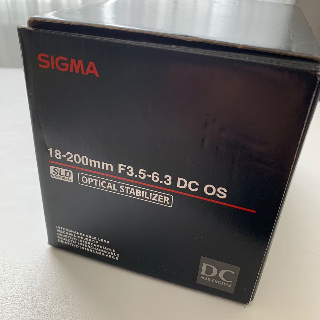 Sigma 18-200mm lens for Canon AF