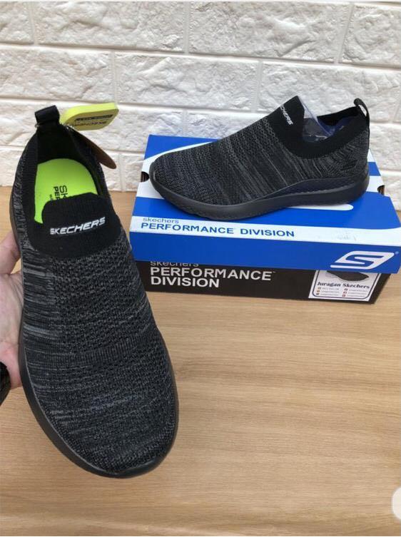 SKECHERS DUAL LITE MATERA GRAFTEL LOAFER MEN ALL BLACK