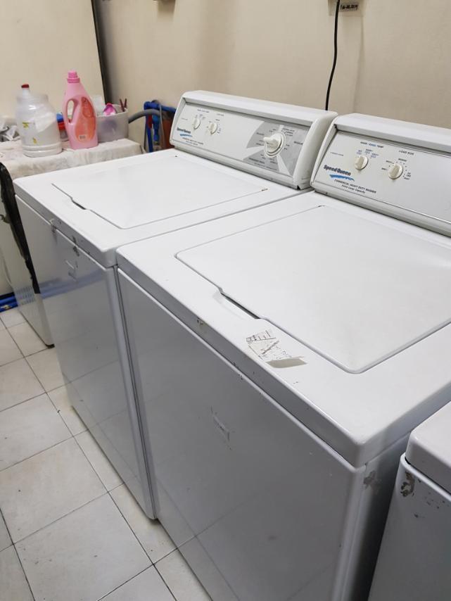 Speed Queen top load and front load washer & dryer (10.5kg load) for