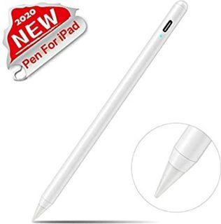 Stylus Pen 2nd Gen, Digital Pen for Apple iPad 6th&7th Gen,iPad Air 3rd, iPad Mini 5th,iPad Pro 3rd (11&12.9),with Palm-Rejection.Precise Drawing and Writing,for IPad Apple Pencil 1 2 (White)