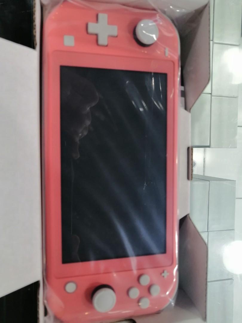 Switch lite(coral pink) (Category: Nintendo) located in Makati City. Submitted by yomyom_onlineshop (Listing ID 1022117923, Image 3). Description: ((Selling)) Brandnew Switch lite unit CORAL pink Yellow Pokemon mazenta Gray Torquise Game anch is separate price LOWEST price offer Bought in datablitz, itech Wag n po kyong lumabas ng bahay at mg hanap ng stocks dahil ngkakaubusan na po😷😷😷 Ako n po ang bibili and deliver to your doorsteep 👍👍👍 V