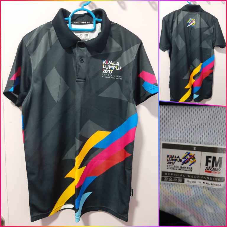T Shirt Rasmi Sukan Sea Kuala Lumpur 2017 Men S Fashion Clothes Tops On Carousell