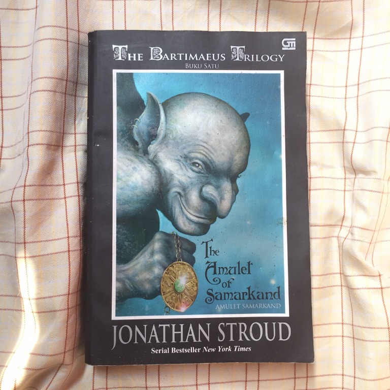 The Amulet of Samarkand (Jonathan Stroud), Buku & Alat Tulis, Buku di Carousell