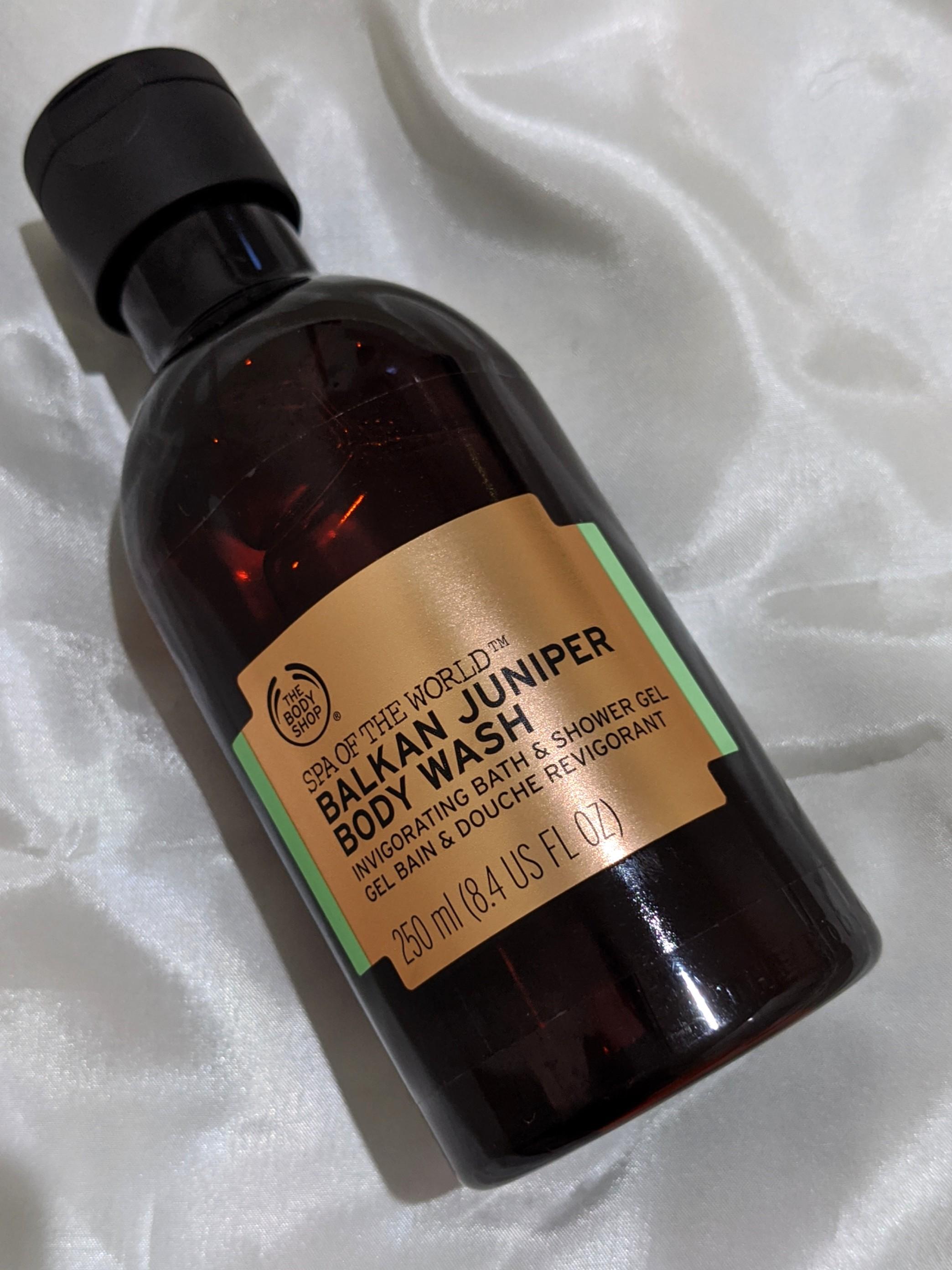 The Body Shop Balkan Juniper Body Wash 250ml On Carousell