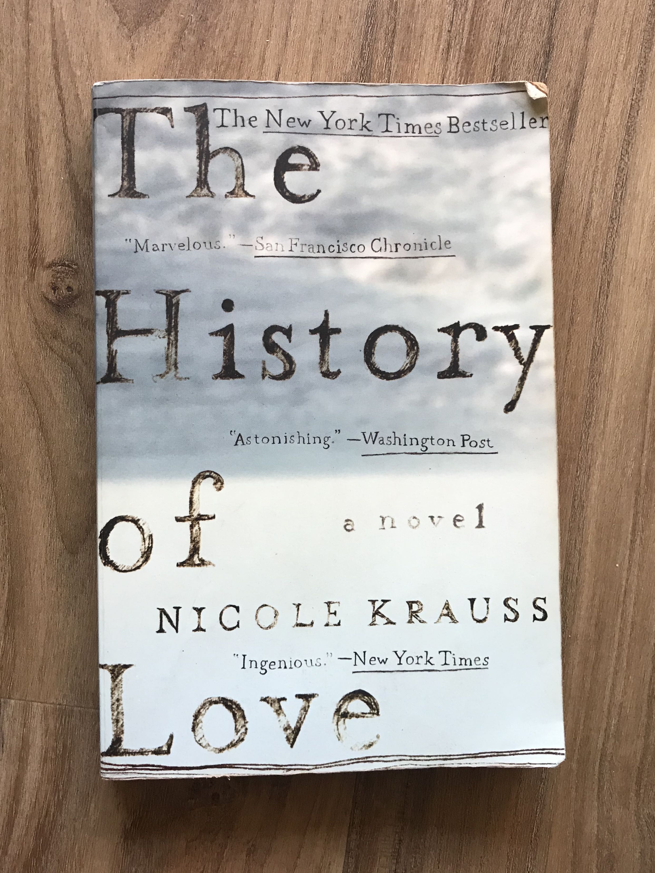 The History of Love by Nicole Krauss, Books &amp; Stationery, Fiction on ...