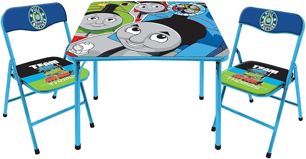 thomas the tank table and chair set
