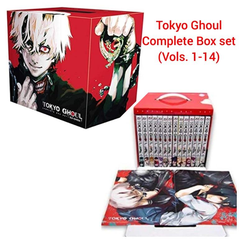 Tokyo Ghoul Manga Box Set Books Comics Manga On Carousell