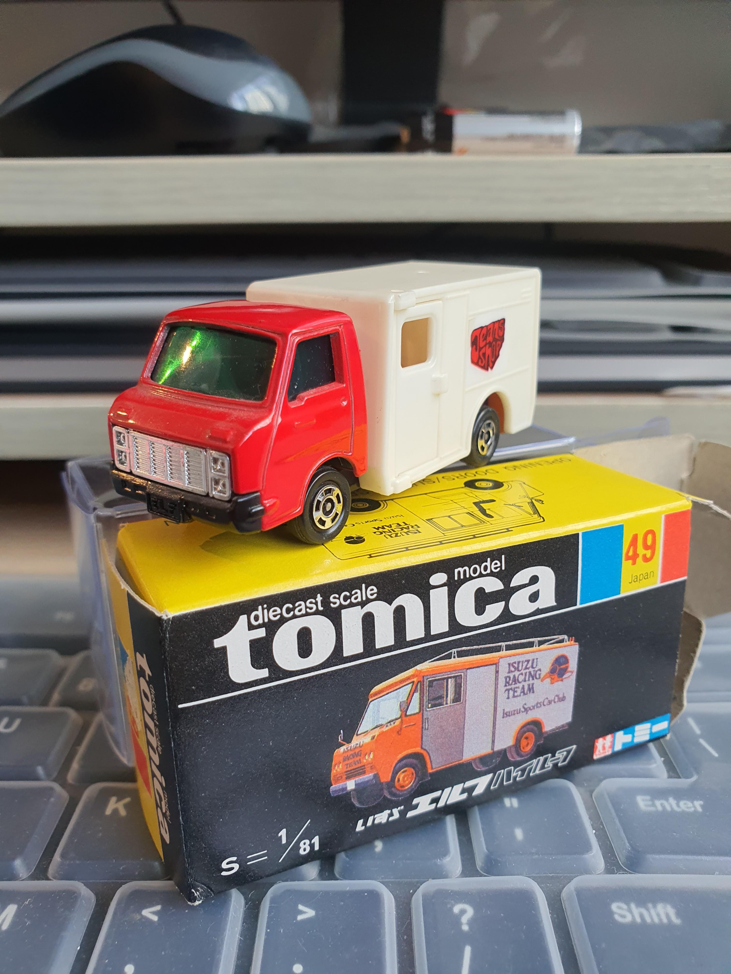 Tomica 1/72 Isuzu ELF FF My Pack – N°49 – Boîte Jamais Ouverte – Japon