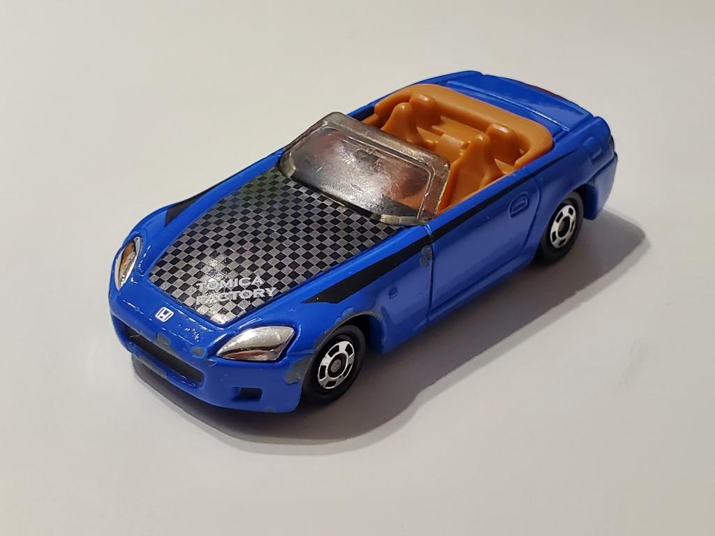 米舖toy 7成新takara Tomy Tomica Factory Honda S00 Ap1 本田藍色車仔 玩具 遊戲類 玩具 Carousell