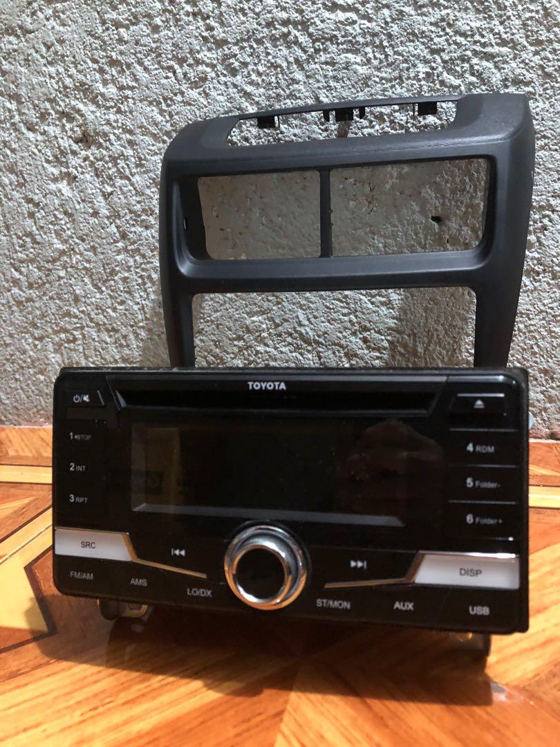 TOYOTA AVANZA ORIGINAL STOCK STEREO HEAD UNIT with PANEL, Car Parts